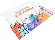 WATIIFUFU Happy Birthday Theme Backdrop Birthday Party Background Detailed Design Photo Background Cloth