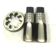 New Tap & Die Set British Standard Pipe BSP 1/4x19 tpi English Thread Parallel