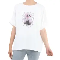 在飛比找momo購物網優惠-【GT】春夏時尚精選-冰絲系列藝文人物印花短袖衫(圓領 印花