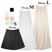 Ladies Half Slip Underskirt Petticoat Cling Resistant Stretch Skirt Mini Midi