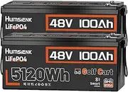 48V100AH200BMS BT lifepo4 Battery 2PACK