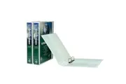 Earthcare A4 Binder Insert 2D-Ring 25mm (White)