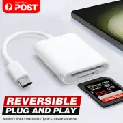 USB-C To SD Card SDXC Reader Adapter Type-C For iPad 11 Pro mini Air 7 MacBook