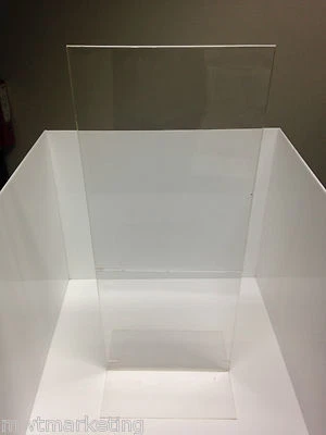 A3 Portrait Ticket/ Brochure Holder Acrylic Perspex -Displays,Shop Sales,Tickets