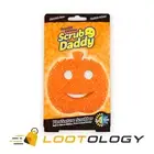 Special Edition Scrub Daddy Halloween PUMPKIN Non-Scratch Dish Sponge Orange