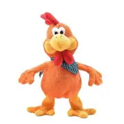 Electric plush toy crazy dancing chicken duck frog funny singing doll holding the neck screaming chicken A