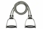Figment Resistance Band, Toning Tube with D Handle for Exercise Workout, Rubber