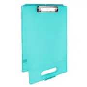 Dexas Clipcase Top Open Clipboard Royal Aqua