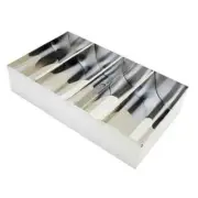 Thunder Group SLSCB04 4 Compartment Stainless Steel Cutlery Box without Handles