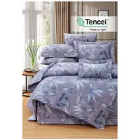 在飛比找蝦皮購物優惠-TENCEL 100%萊賽爾80支頂級款天絲四件式夏季床包/