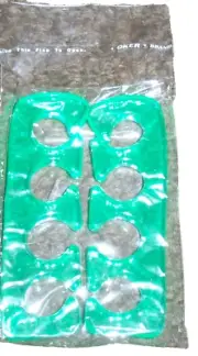 12 Prolinc Spa Gel Toe Separators, Green salon nail care supply