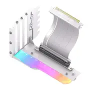 Vertical GPU Mounting Bracket with PCI-E 4.0 X16 Riser Cable Video Card1043