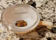 Vintage Fire-King Copper Tint Oven Ware, NWT. 5" Diameter x 3" High x 7" Long