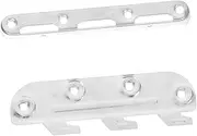 iplusmile 1 Pair Heavy Duty Bed Rail Brackets for Headboards Footboards Easy Installation Fasteners for Bed Frames Seamless Aesthetic Design