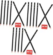 TEHAUX 3sets Drawing Eraser Pen Artist Rubber Pencil Sketch for School Art Sketch 6pcs*3