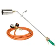 GERMAN MADE Harris Perkeo LPG Single Heating Scorcher Kit Weed Burner 6m Hose