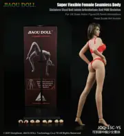 1/6 Seamless Female Body Action Figure Suntan Slim Medium Breast For 12inch Doll