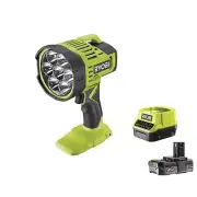 Ryobi RLS18-0 Flashlight Battery 18V ONE+ 600m 700/1300/3000 Lumens Kit 2.0 Ah