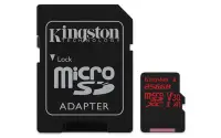 在飛比找Yahoo!奇摩拍賣優惠-金士頓microSDXC U3 V30 256GB 支援4K