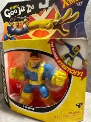MARVEL Heroes of Goo Jit Zu X-Men '97 - Cyclops Super Stretchy - Retro Toys