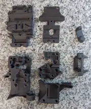 Prusa i3 MK3S+ Upgraded Extruder and X-axis Parts Kit, Onyx (PA-CF) Markforged