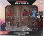 WizKids Dungeons and Dragons Icons of The Realms: Planescape: Adventures in The Multiverse Character Miniatures Boxed Set