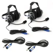 Rugged Radios Plus 2 Kit w/ H42 Ultimate Headsets Intercom Cable Expansion Kit