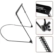 10 Holes Metal Black Blues Diatonic Harp Mouth Organ Holder Rack Harmonica Stand