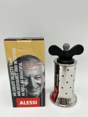 ALESSI Pepper Mill 9098 Michael Graves black in bag boxed