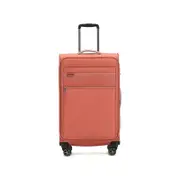 Tosca Vega 27" Checked Travel TrolleyTravel Luggage Suitcase - Rust