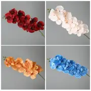 Artificial Flower Real Touch Plants Simulation Butterfly Orchid 3D Phalaenopsis