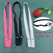 Male Chastity Cage Elastic Belt Adjustable Rope Strap - Chastity Not Included AU