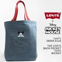 在飛比找Yahoo!奇摩拍賣優惠-LEVIS Levi's x Disney 米奇 托特包 單