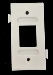 Fleetwood RV Light/Fan/Water Switch Center Plate in White