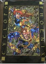 CYCLOPS & PHOENIX Marvel Poster #230, 1996,
