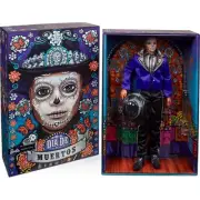 Barbie Signature: Ken Fashion Doll - 2023 Dia de Muertos Collectible with Blue J