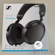 Sennheiser Momentum 4 Wireless Over-Ear Noise Cancelling Headphones • Black