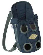 Touchdog Wiggle-Sack Fashion Designer Front and Backpack Dog Carrier
