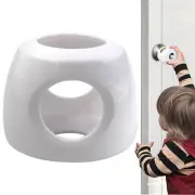 Child Safety Door Knob Cover Hard-to-Remove Double-Lock Door Handle Covers