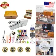 Portable Handheld Sewing Machine with 153 Accessories - Ideal for DIY & Travel