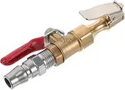 ASAKKURA Quick Inflation Switch Metal Air Compressor Tire Chuck Air Chuck Locking for Use Fast Tire Inflation and Dust Removal