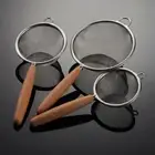 Flour Sieve Mesh Flour Sieve Spoon Oil Strainer Cooking Colander Residue Filter