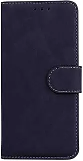 MojieRy Phone Cover Wallet Folio Case for Samsung Galaxy A70, Premium PU Leather Slim Fit Cover for Galaxy A70, 2 Card Slots, Nice case, Black