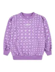 [Nike] Essentials French Terry Oversized Crew Jumper in Purple