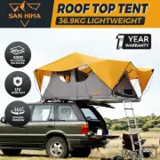 San Hima Alpine Rooftop Tent With Ladder Outdoor Camping Waterproof Car 4X4 4WD