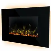 Dimplex 2.0kW Toluca Wall Mounted Electric Fire + LED Flame Effect TLC20LXAU