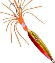 Luminous Fish Lures, Luminous Lures, Simulation Glow Fishing Squid Squid - Gigine Luminous Fish Bait, Slow Shaving Equipment for Water and Saltwater