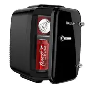 Mini Fridge, 4 Liter/6 Can Skincare Fridge for Bedroom Office Dorm, 110V AC/