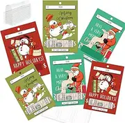 Snowman Christmas Money Holder Card, Set of 6, Adorable Gifting Money Card for Children, Holiday Money Gift Card