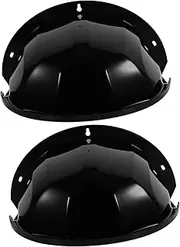 WATIIFUFU Outdoor Camera Protective Cover Abs Weatherproof Sun and Rain Shield Black Security Camera Housing